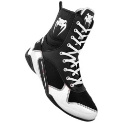 Chaussures de boxe Venum Elite - Noir/Blanc