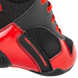 Chaussures de boxe Venum Elite - Noir/Rouge