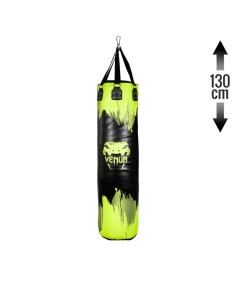 Sac de frappe Venum Hurricane 2.0 - Jaune fluo/Noir - Plein - 130 cm