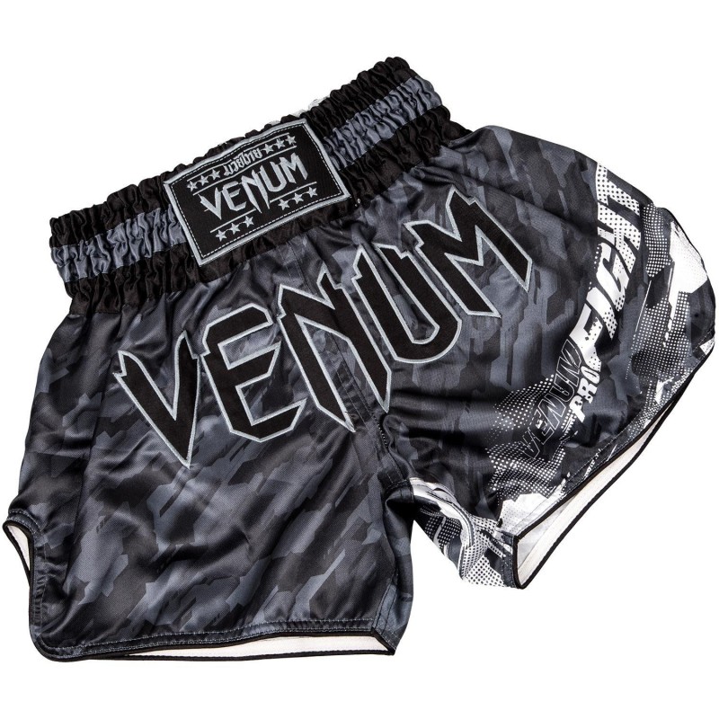 Short de Muay Thai Venum Tecmo - Gris