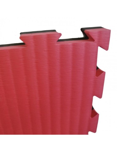 Tatamis - Tapis Puzzle Noir et Rouge