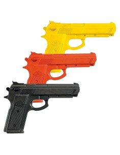 Plastic pistool, 3 kleuren