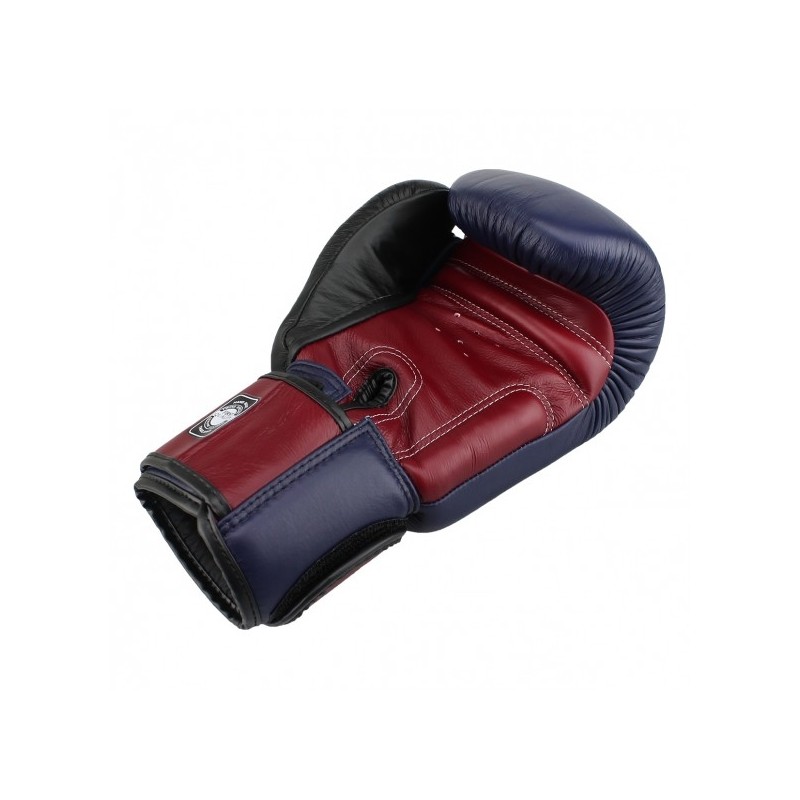 GANTS DE BOXE TWINS SPECIAL BLEU/BORDEAUX
