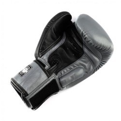 GANTS DE BOXE TWINS SPECIAL NOIR ET GRIS