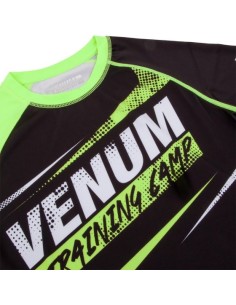 T-SHIRT DE COMPRESSION VENUM TRAINING CAMP - NOIR/JAUNE FLUO
