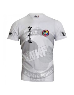 T-shirt imprimé intégral WKF Blanc