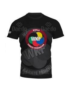 WKF Full Print T-Shirt Zwart
