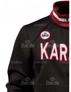 WKF Slim Jas Karate Zwart