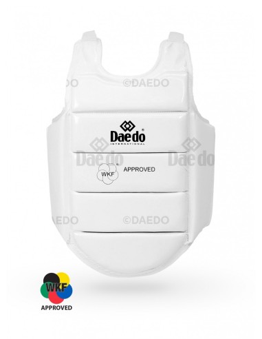Plastron homologué WKF pour cadet Daedo
