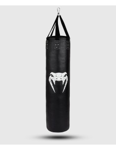 SAC DE FRAPPE VENUM CHALLENGER + CROCHET DE FIXATION - NOIR/BLANC - PLEIN - 170CM