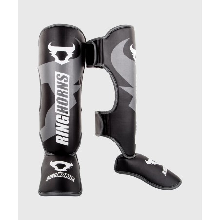 PROTÈGE-TIBIAS ET PIEDS RINGHORNS CHARGER - NOIR