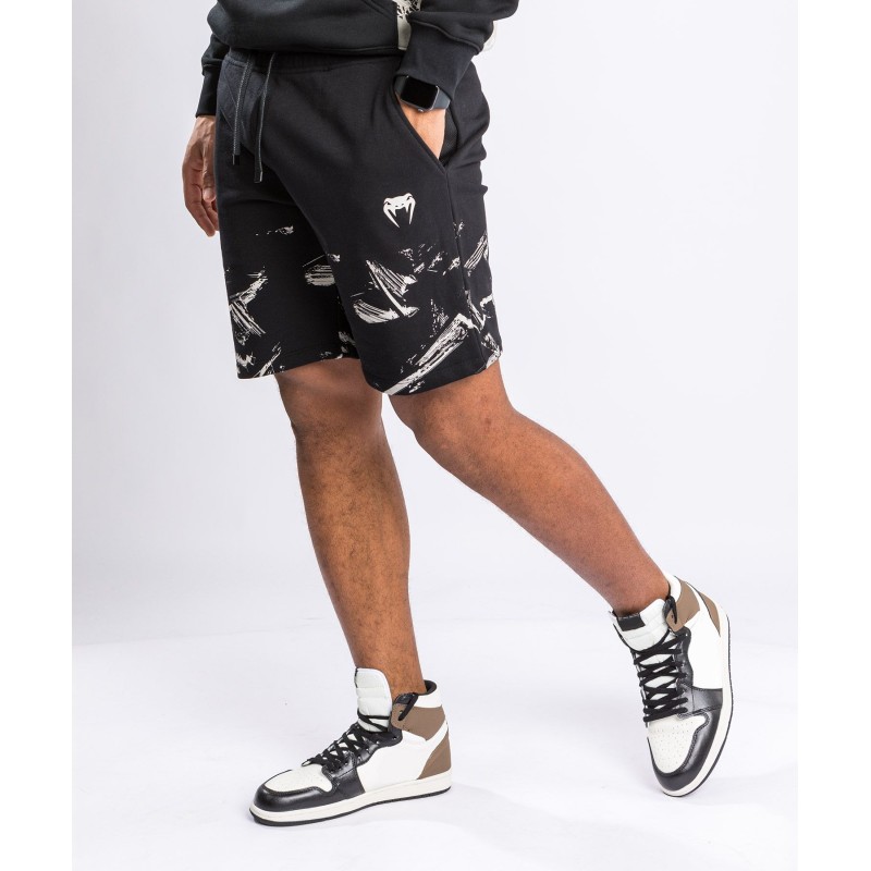 UFC VENUM AUTHENTIC FIGHT WEEK 2.0 SHORTS VAN KATOEN - ZWART/LICHTBRUIN