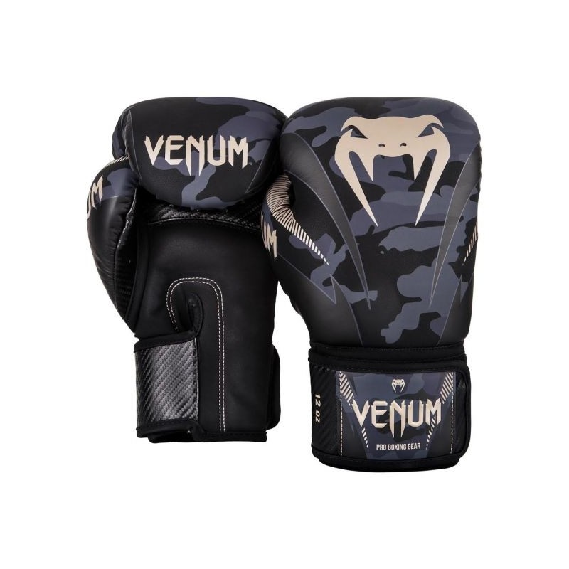 GANTS DE BOXE VENUM IMPACT - DARK CAMO/SABLE