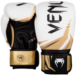 GANTS DE BOXE VENUM CHALLENGER 3.0 - BLANC/OR
