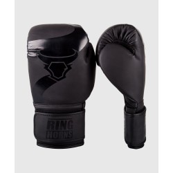 GANTS DE BOXE RINGHORNS CHARGER - NOIR/NOIR