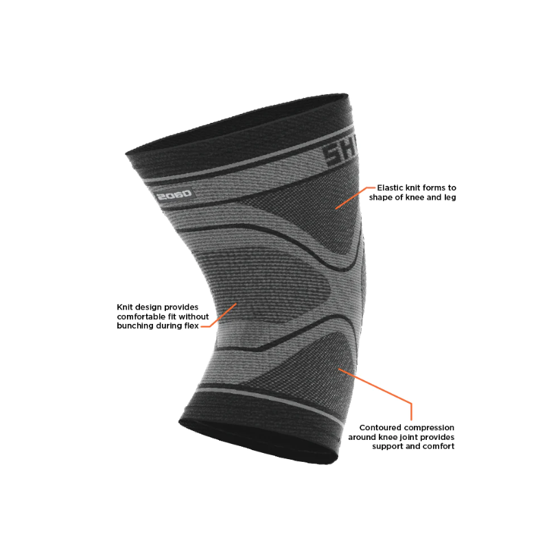 MANCHON DE GENOU EN TRICOT DE COMPRESSION