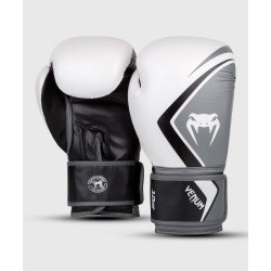 GANTS DE BOXE VENUM CONTENDER 2.0 - BLANC/GRIS-NOIR