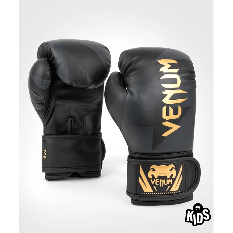 GANTS DE BOXE VENUM RAZOR - POUR ENFANTS - NOIR/OR