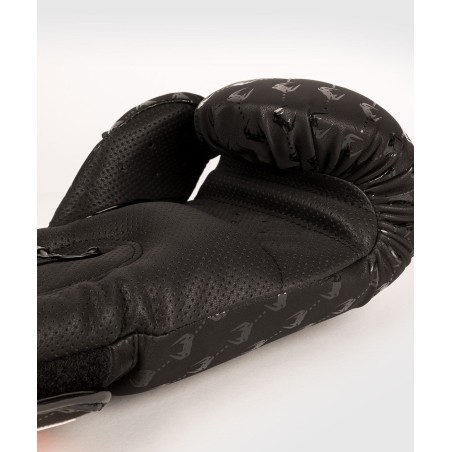 GANTS DE BOXE VENUM IMPACT MONOGRAM - NOIR/ ROSE DORÉ