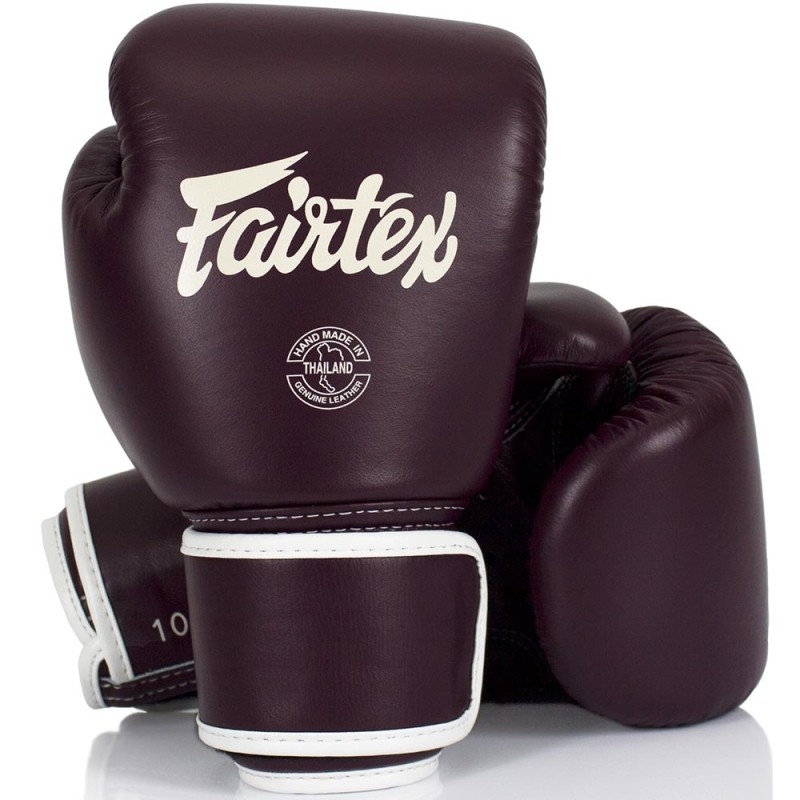 FAIRTEX FXV16 TRAININGSHANDSCHOENEN BOURGONDISCH LEREN TOP