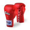 GANTS DE COMBAT FAIRTEX PRO THAÏ FXL6 ROUGE