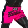SHORT DE BOXE THAÏ ROSE FAIRTEX