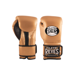 GANTS D'ENTRAINEMENT REYES "REDESIGN" GOLD CUIR TOP