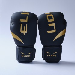 Gants d'entrainement "EXTRAVAGANT" ELION en PU - Noir/Or