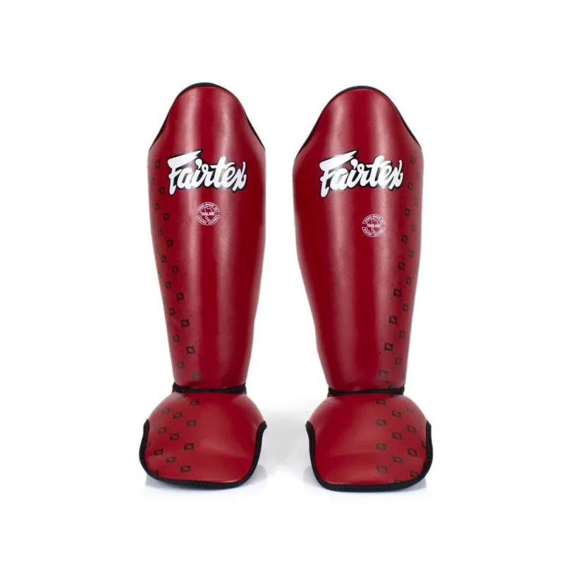 SCHEEN & VOETENBESCHERMER FAIRTEX SP5 ROOD LEREN TOP
