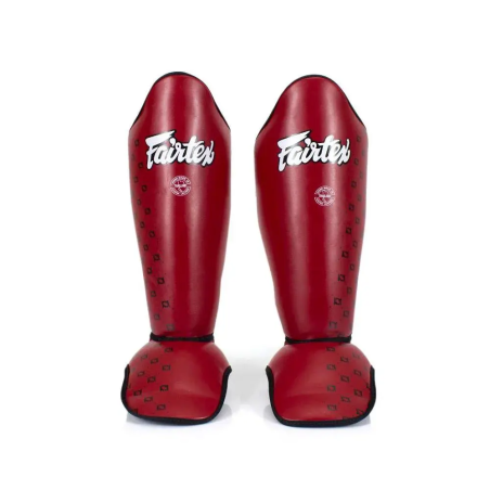 SCHEEN & VOETENBESCHERMER FAIRTEX SP5 ROOD LEREN TOP