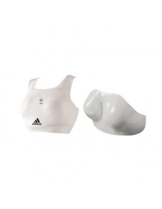Protège poitrine coque + brassière WKF adidas