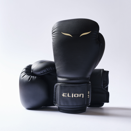 Gants de boxe ELION Uncage 10ème Anniversaire - Noir/Or