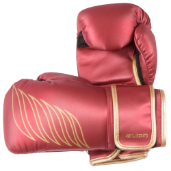 ELION Trainingshandschoenen – Skintex-leer – Metallic Rood