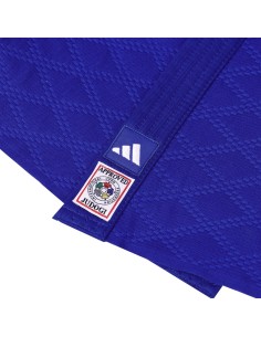 adidas Judopak Champion II IJF Approved Blauw