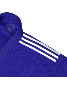 kimono de judo bleu Champion II-IJF adidas