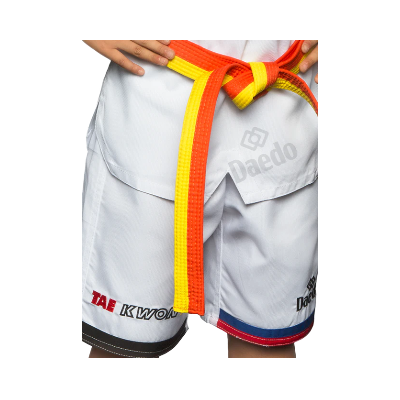 Zomer dobok blauw/rood