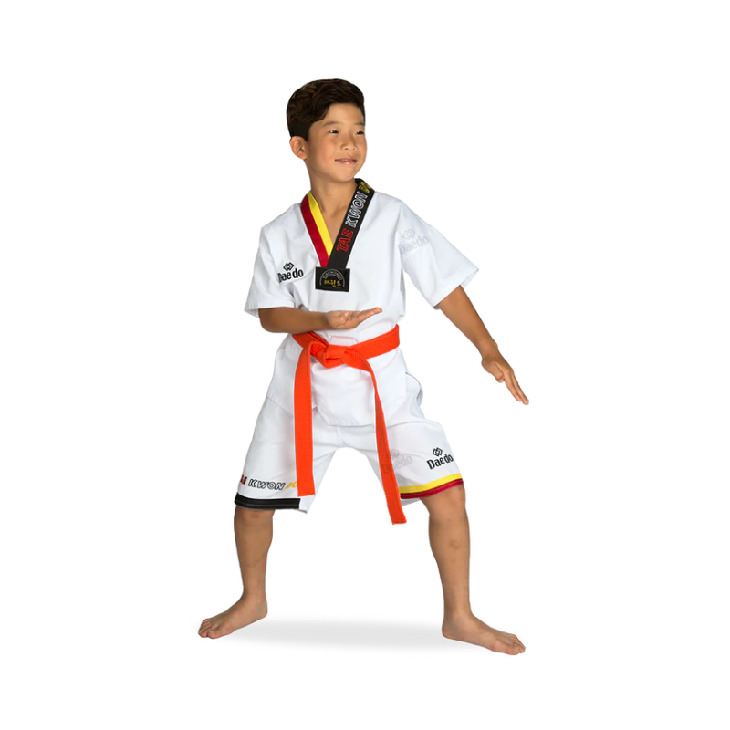 DOBOK D'ÉTÉ JAUNE/ROUGE