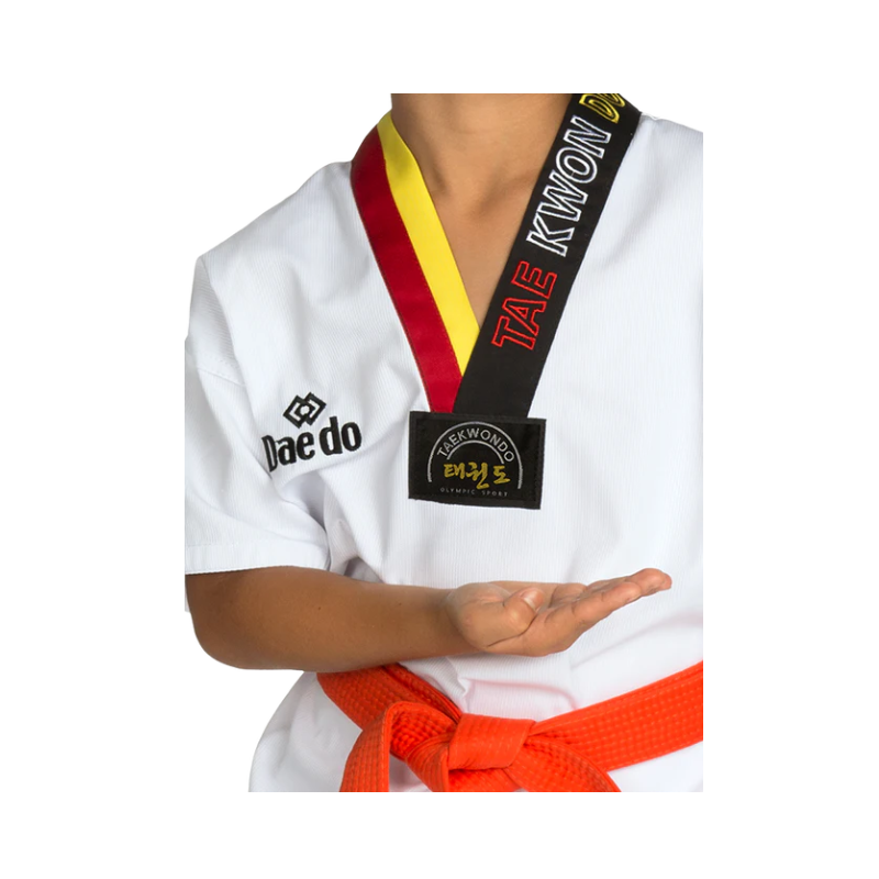 Zomer dobok geel/rood