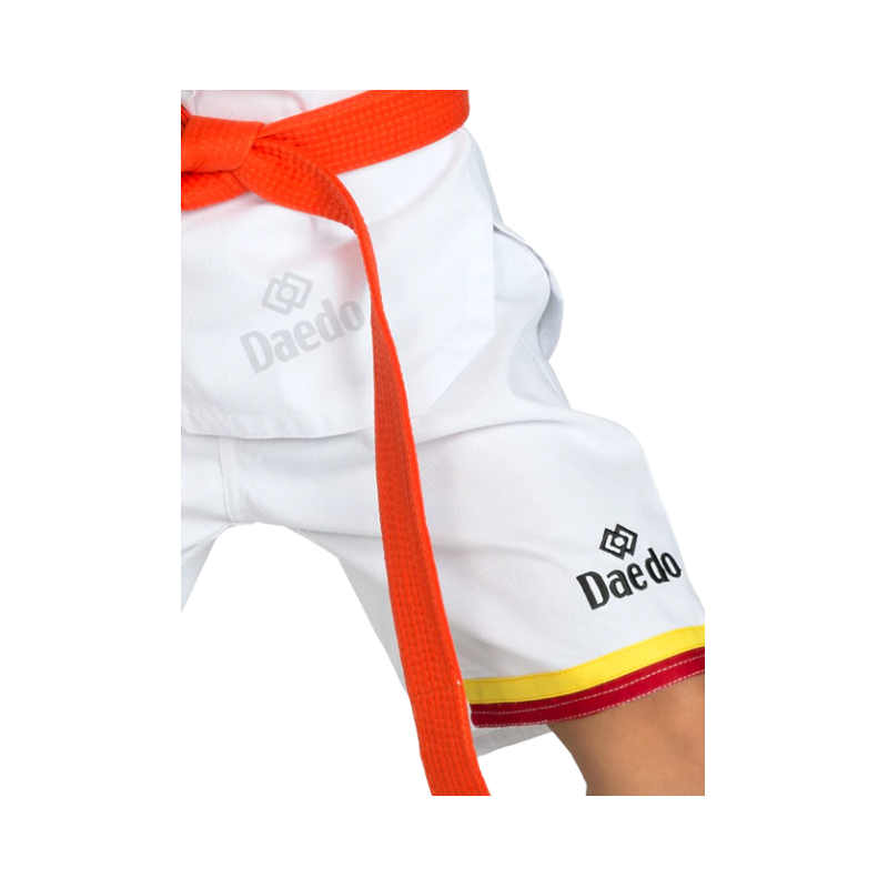 Zomer dobok geel/rood