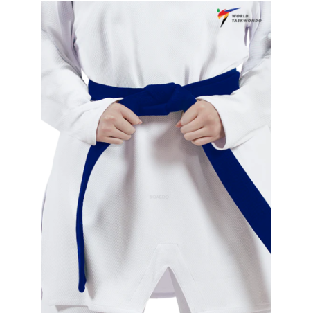 DOBOK DE COMPÉTITION STYLE WT COL BLANC