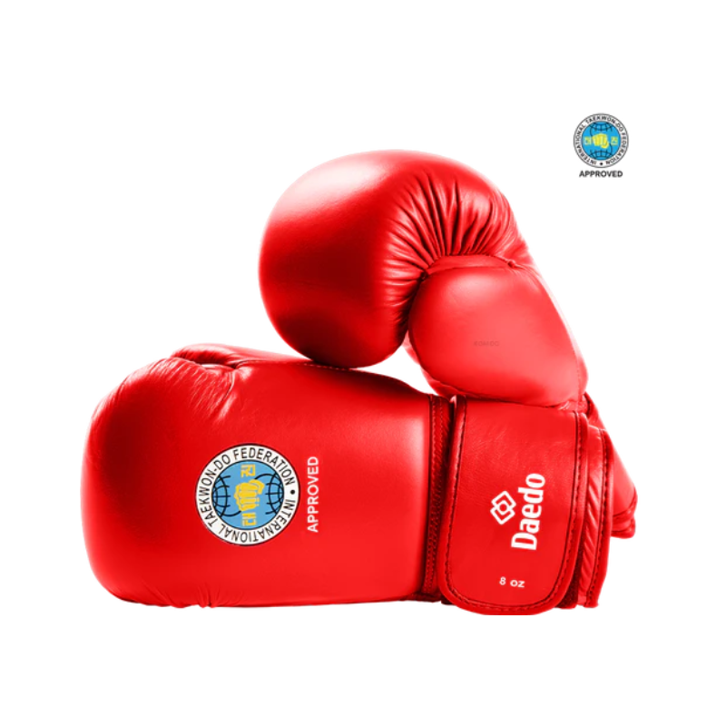 GANTS PU APPROUVÉS ITF 8 oz