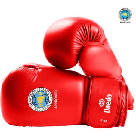 GANTS PU APPROUVÉS ITF 8 oz