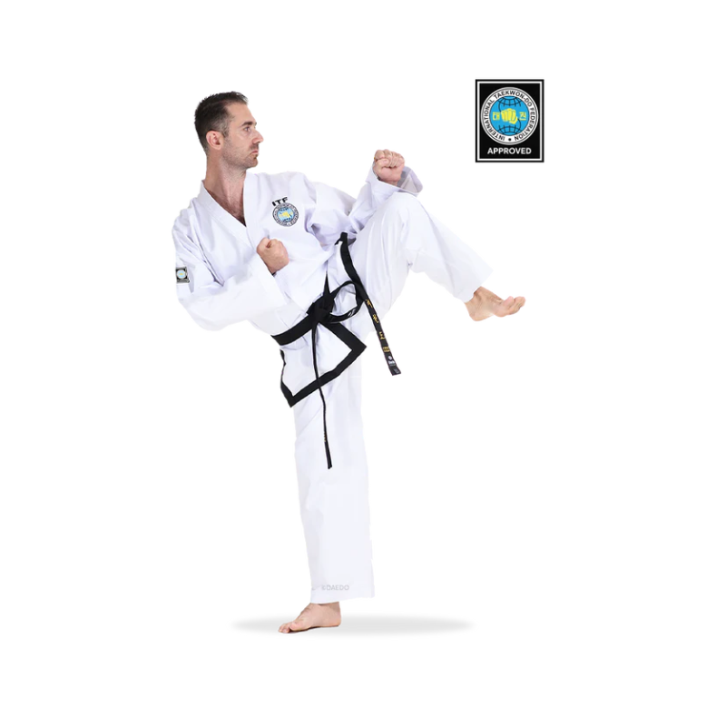 CEINTURE NOIRE APPROUVÉE ITF (TWILL)