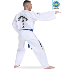 ITF-goedgekeurde dobok voor kleurbanden