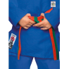 JUDOGI ENTRAÎNEMENT ARGENT BLEU