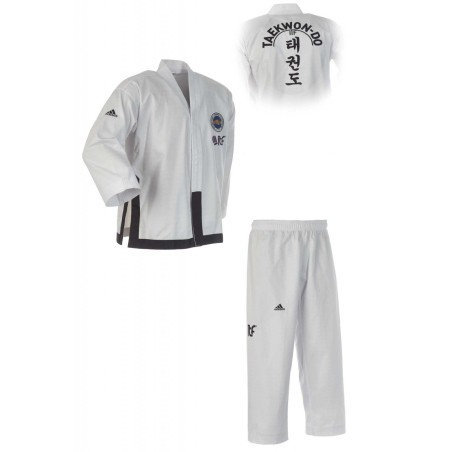 ADIDAS ITF CEINTURE NOIRE CHAMPION dobok