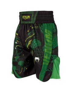 Short de Boxe Venum Green Viper - Noir/Vert