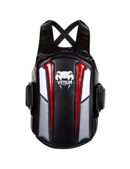 Plastron de protection Venum "Elite" - Noir/Blanc/Rouge