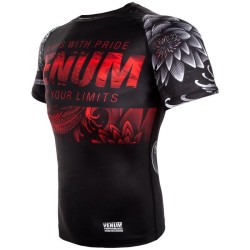 Rashguard Venum Koi 2.0 - Manches courtes - Noir/Blanc