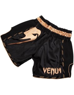 Short Muay Thai Venum Giant - Noir/Doré